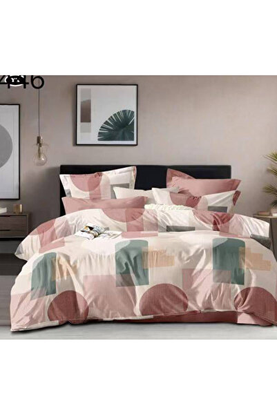 Inovius Fine Cotton Bed Linen, 6 Pieces, Double Bed - GR-446