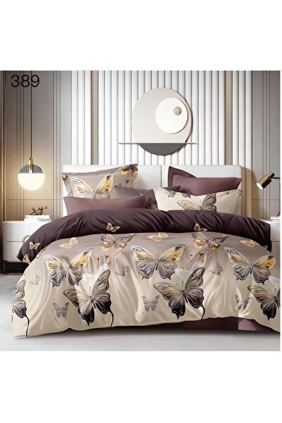 Inovius Fine Cotton Bed Linen, 6 Pieces, Double Bed - GR-389