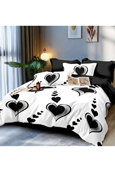 Inovius Fine Cotton Bed Linen, 6 Pieces, Double Bed - GR-447