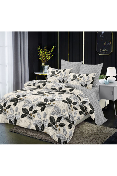 Inovius Lenjerii de Pat Dublu , Bumbac Finet, 6 Piese - DNA244