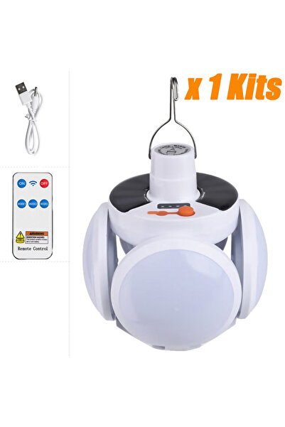 Choice 1200 mAh-Remote-1 PC Portable Solar Camping Lantern Led Rechargeable O...