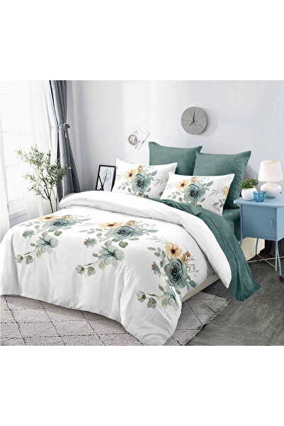 Inovius Fine Cotton Bed Linen, 6 Pieces, Double Bed - CPL250