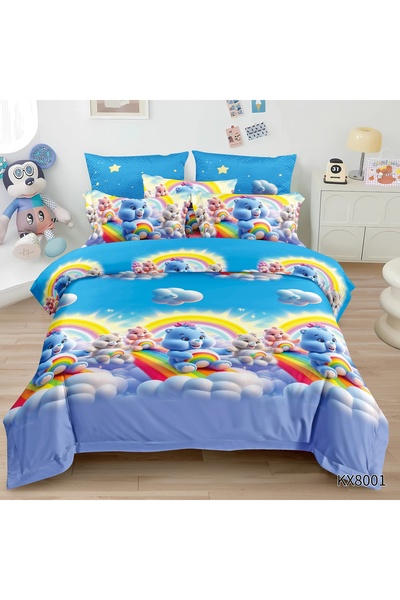 Inovius Lenjerie de Pat Bumbac Finet, 1 Persoana , 4 Piese- KX8001