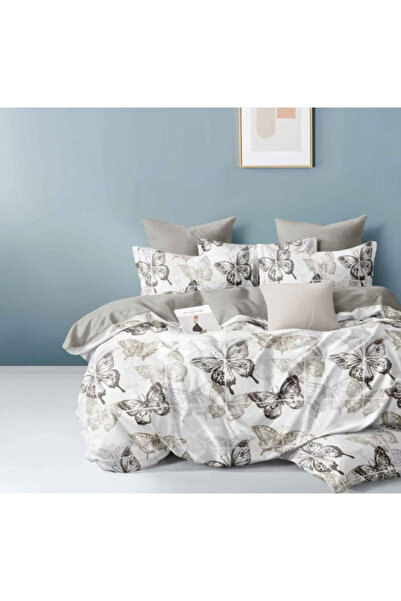 Inovius Fine Cotton Bed Linen, 6 Pieces, Double Bed - Gr-359
