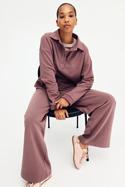 H&M Düz Paçalı Jogger Pantolon