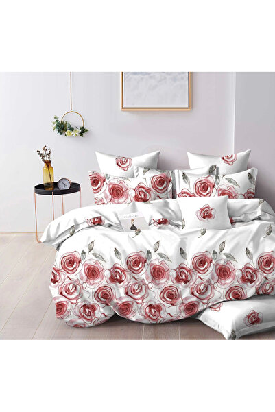 Inovius 6-Piece Fine Cotton Bed Linen for Double Bed - SUZ47