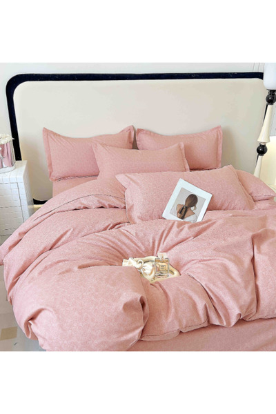 Inovius Bed Linen with Elastic, Fine Cotton 6 Pieces - JOJ260