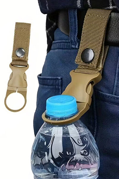 TechnoStation Kampçı Balıkçı Outdoor Pet Şişe Taşıma Aparatı Sağlam Kemere Ta...