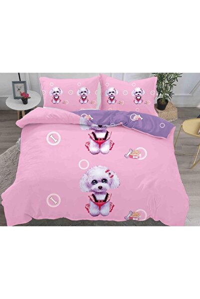 Inovius Finet 3D Bed Linen, 4 Pieces, Double Bed - SIPRD-01