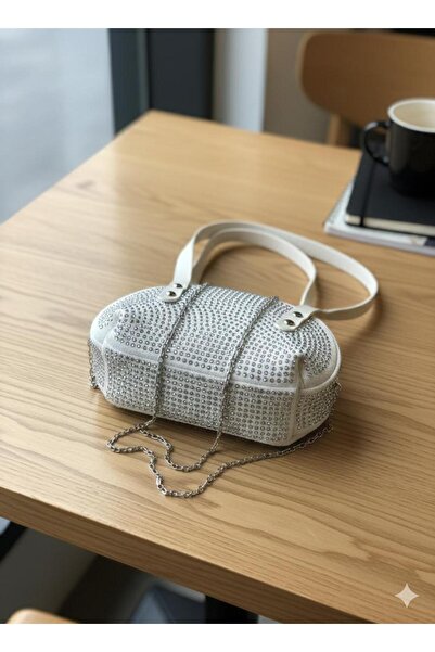 balbagss Women's Mini Stone Hand and Shoulder Bag