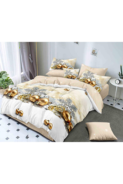 Inovius Lenjerie de Pat Bumbac Finet de Craciun, 1 Persoana - PUC220