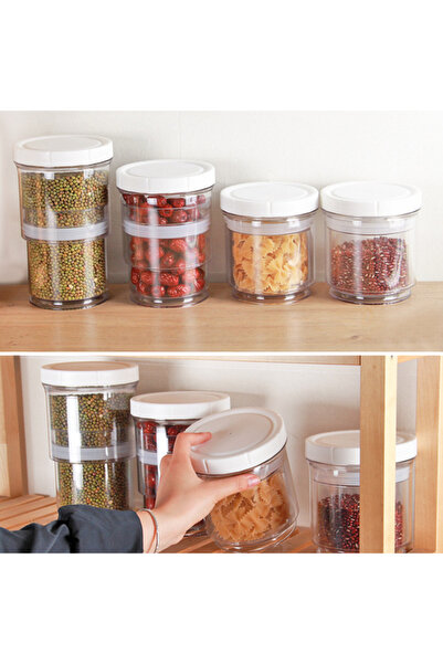 Viyogo Adjustable storage casserole, vacuum system, 850-1400 ml, 13.5/20.8 x ...