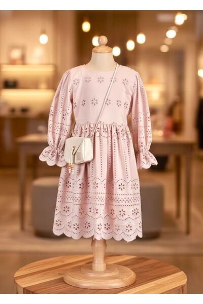 Miaras Girl's Bag & Dress – Casual & Special Occasion Combination