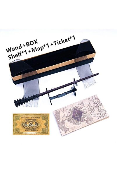 Choice3 عصا سحرية معدنية بتصميم فريد-9 من الأنمي، مع علبة، لعبة تزيين للأطفال...