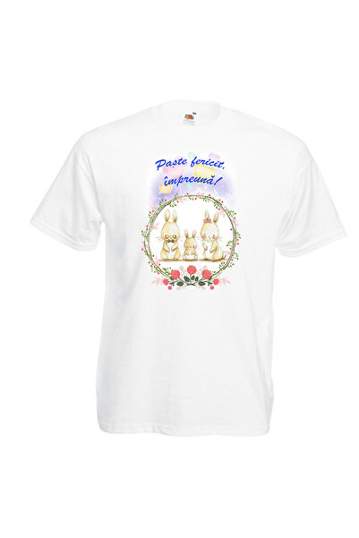 Fruit of the loom Men's Easter colorful t-shirt