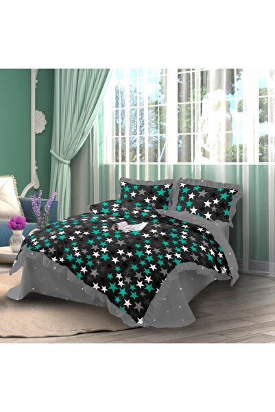 Inovius Luxury Linen with Ruffles for Double Bed in Cotton FINET- CPL64