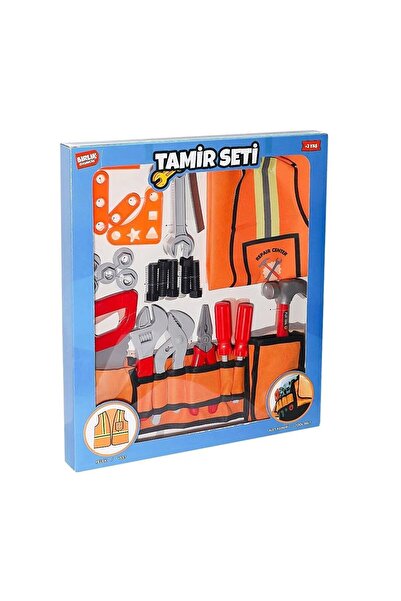 Nilly Toys URT037-KUTU-2 KALİTELİ YELEKLİ KEMERLİ TAMİR SETİM