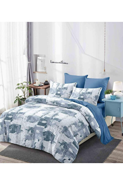 Inovius Lenjerie de Pat Bumbac Finet, 6 Piese, Pat Dublu - GR-479