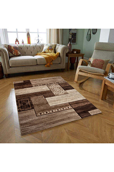 Dualhome Covor Friese Tradițional Maro, 60x200 cm, Clasic - 60x200 cm, dreptu...