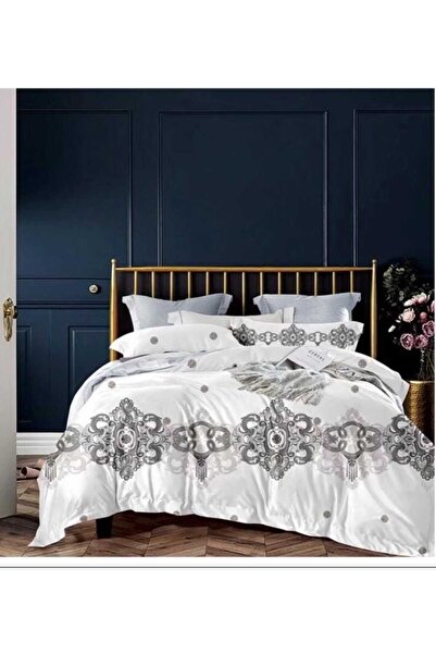 Inovius Fine Cotton Bed Linen, 6 Pieces, Double Bed - Gr-27