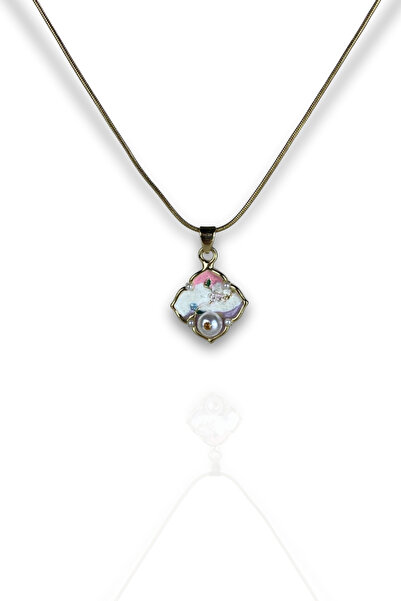 Brethils قلادة مينيل مينيلي بينترست غير قابلة للصدأ يتم شحنها في صندوق هدايا ...