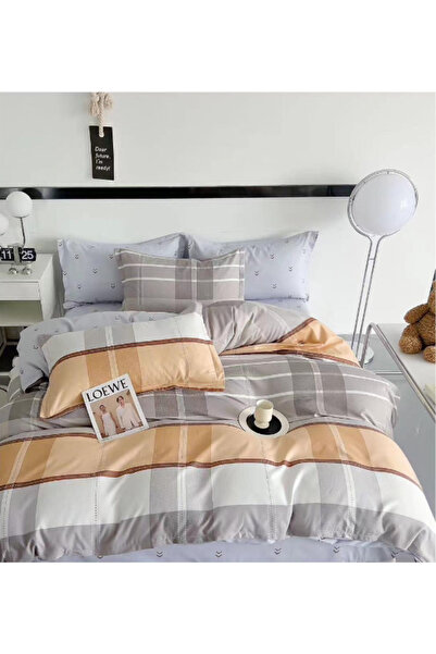 Inovius Lenjerie de Pat Dublu, Bumbac Finet, 6 Piese - SIPRR60-504