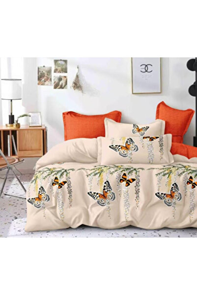 Inovius Lenjerie de Pat Bumbac Finet, 6 Piese, Pat Dublu - GR-422