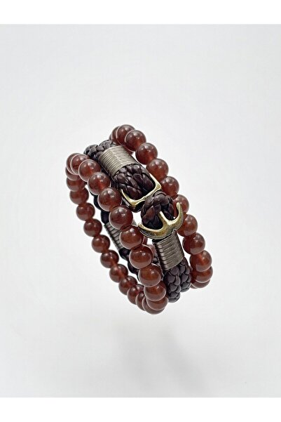 Tisaati Premium Series Luxury Design Anchor Bracelet and Special Series Two-P...