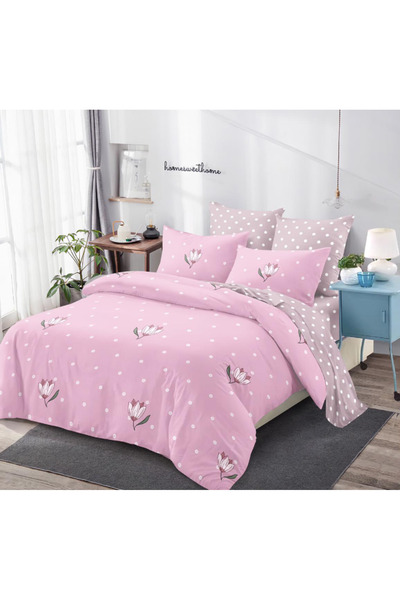 Inovius Finet Bed Linen 6 Pieces With Elastic - SIPRT76