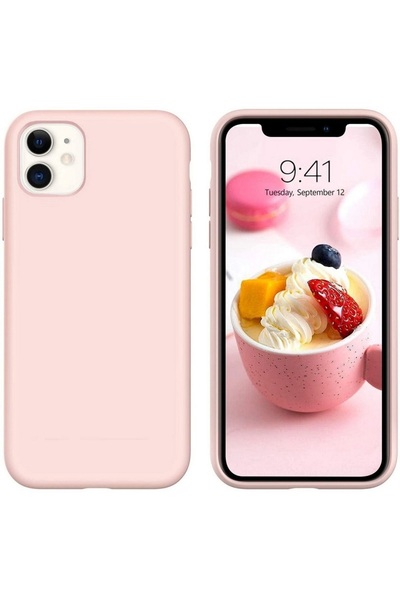 Primo جراب سيليكون لهاتف آيفون 12 ميني - ملمس ناعم مع بطانة داخلية لحماية الهاتف