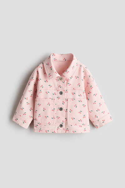 H&M Baskılı Gabardin Ceket