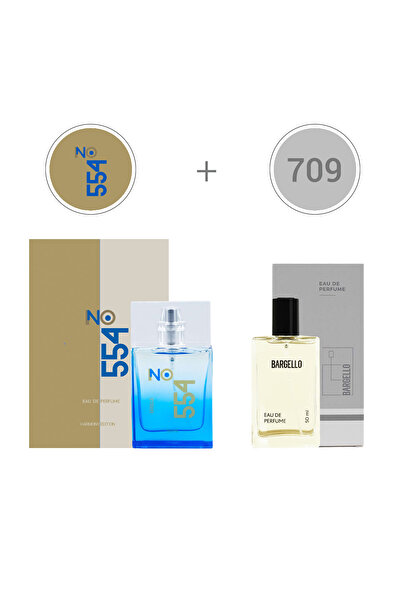 Bargello No.554 Unısex 50 Ml + 709 Erkek 50 Ml Orıental Unisex & Erkek Parfüm...
