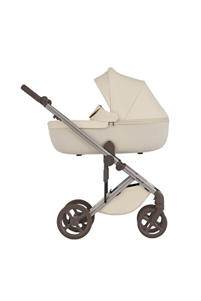 Anex Baby Eli 2-in-1 Stroller, Milky, Crem/Bej