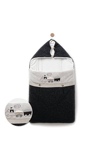 Babyhola Baby Boy Full Zipper Envelope Swaddle 12564