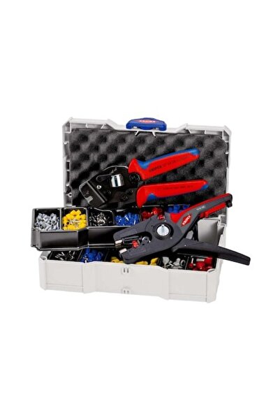 Knipex Set de scule de sertizare cu 2 clești și cutie de depozitare