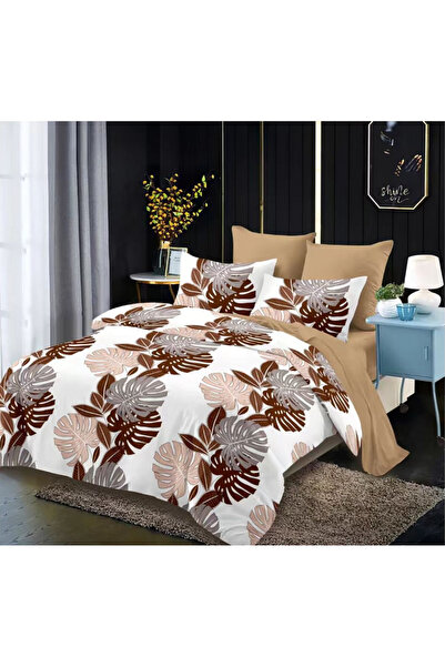 Inovius Double Bed Linen, Fine Cotton, 6 Pieces - DNA254