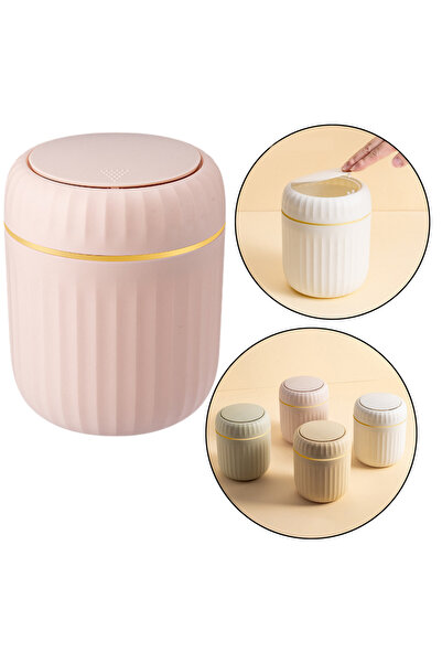 Three top online Μίνι κάδος απορριμμάτων με καπάκι Universal Elegant Pink