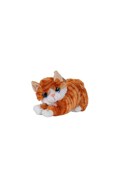 Nilly Toys قطة قطيفة كبيرة الحجم تصدر صوت مواء 30 سم KZL-2309035 48