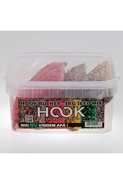 HOOK - Carp Baits By Genes HOOK BUCKET – 3KG SEED MIX