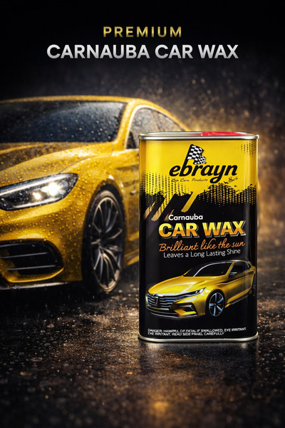 Ebrayn Premium Oto Araç Carnauba Car Wax Ultra Parlaklık Verici Wax Cila 354ml