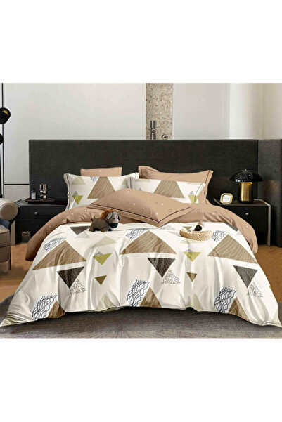 Inovius Fine Cotton Bed Linen, 6 Pieces, Double Bed - GR-403