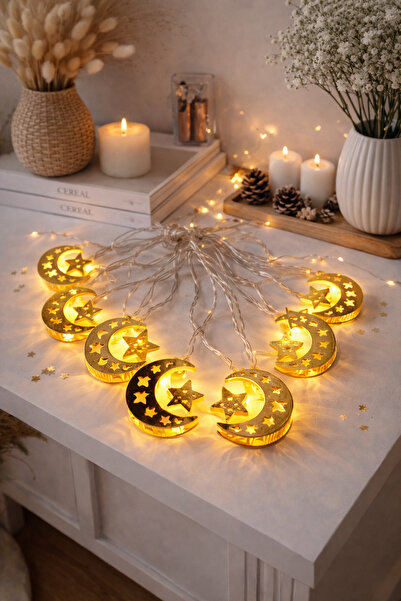 YDGR Ramazan Temalı Pilli LED Işık 2 Metre