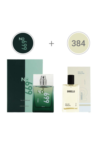 Bargello No.669 Erkek 50 Ml + 384 Kadın 50 Ml Floral Erkek & Kadın Parfüm Seti