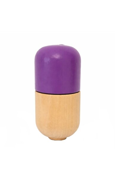 Globalport Retail Kendama Pill – Model Mauve Edition, Lemn de Fag, Mov