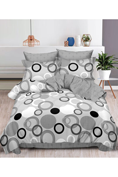 Inovius Двойно спално бельо, фин памук, 6 части - SIPRR60-448