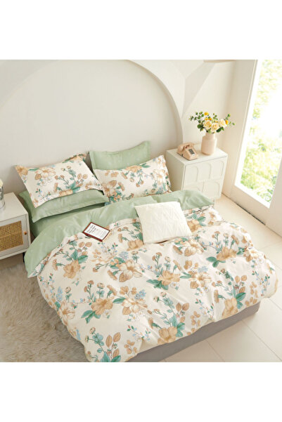 Inovius Lenjerie de Pat Dublu, Bumbac Finet, 6 Piese - SIPRR60-519