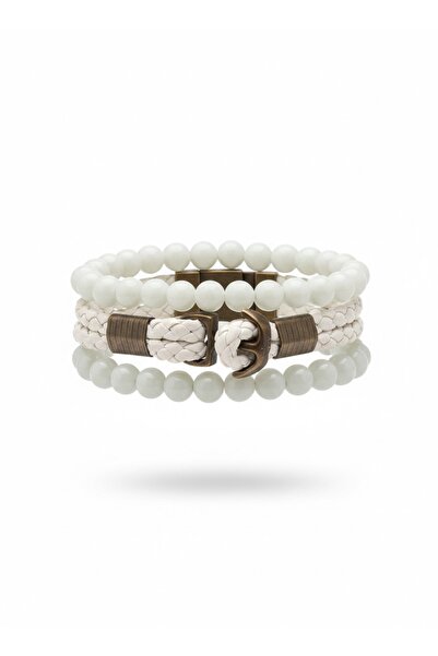 Tisaati Premium Series Luxury Design Anchor Bracelet and Special Series Two-P...