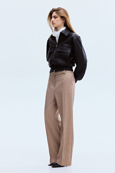 H&M Kemerli Şık Pantolon