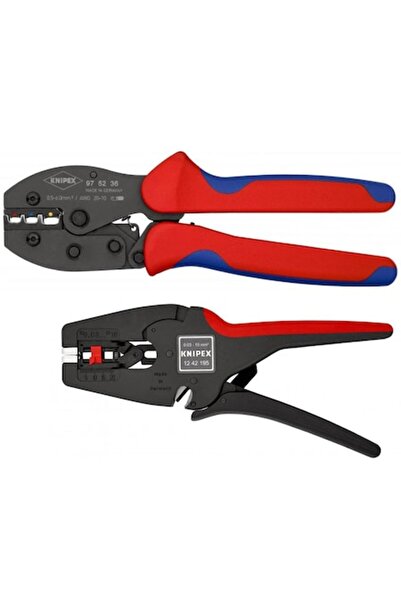 Knipex Set clești de dezizolare și sertizare