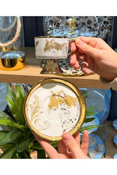 Paçi Almira Porcelain 6-Person Coffee Cup Set